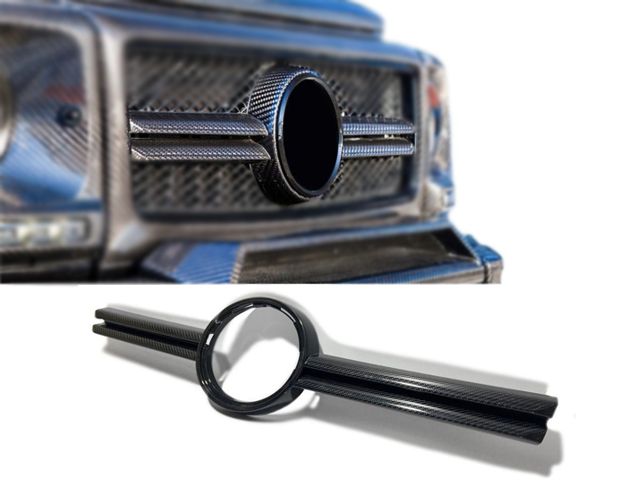 Mercedes-Benz G-Class W463 G63 AMG Carbon Fiber Front Grill Center Trim